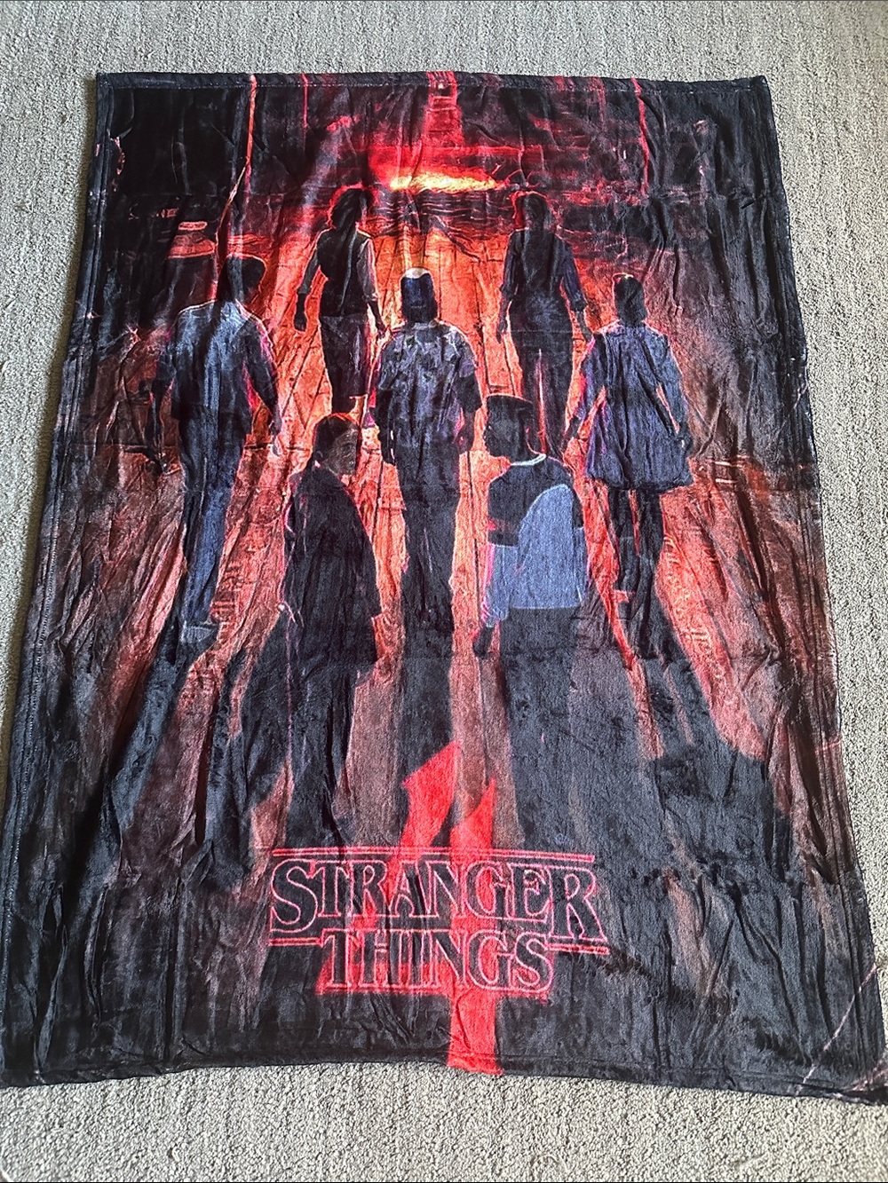 Stranger Things Blanket